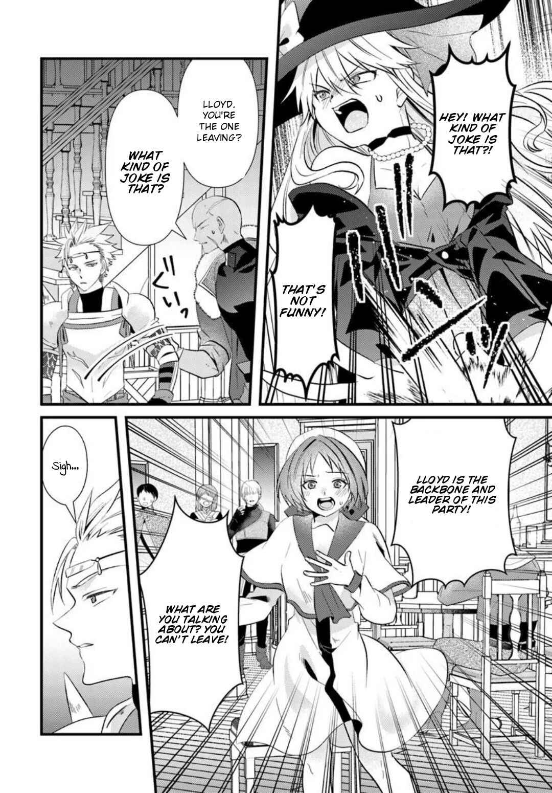 Tsuihou-kei no Akuyaku Party no Leader ni Tensei shita node, Zamaa sareru mae ni Jibun wo Tsuihou shimashita. ~Skill wo Ubau 'Steal' tte Akuyaku-sugiru kedo Tsuyosugiru . Chapter 1 - Page 28