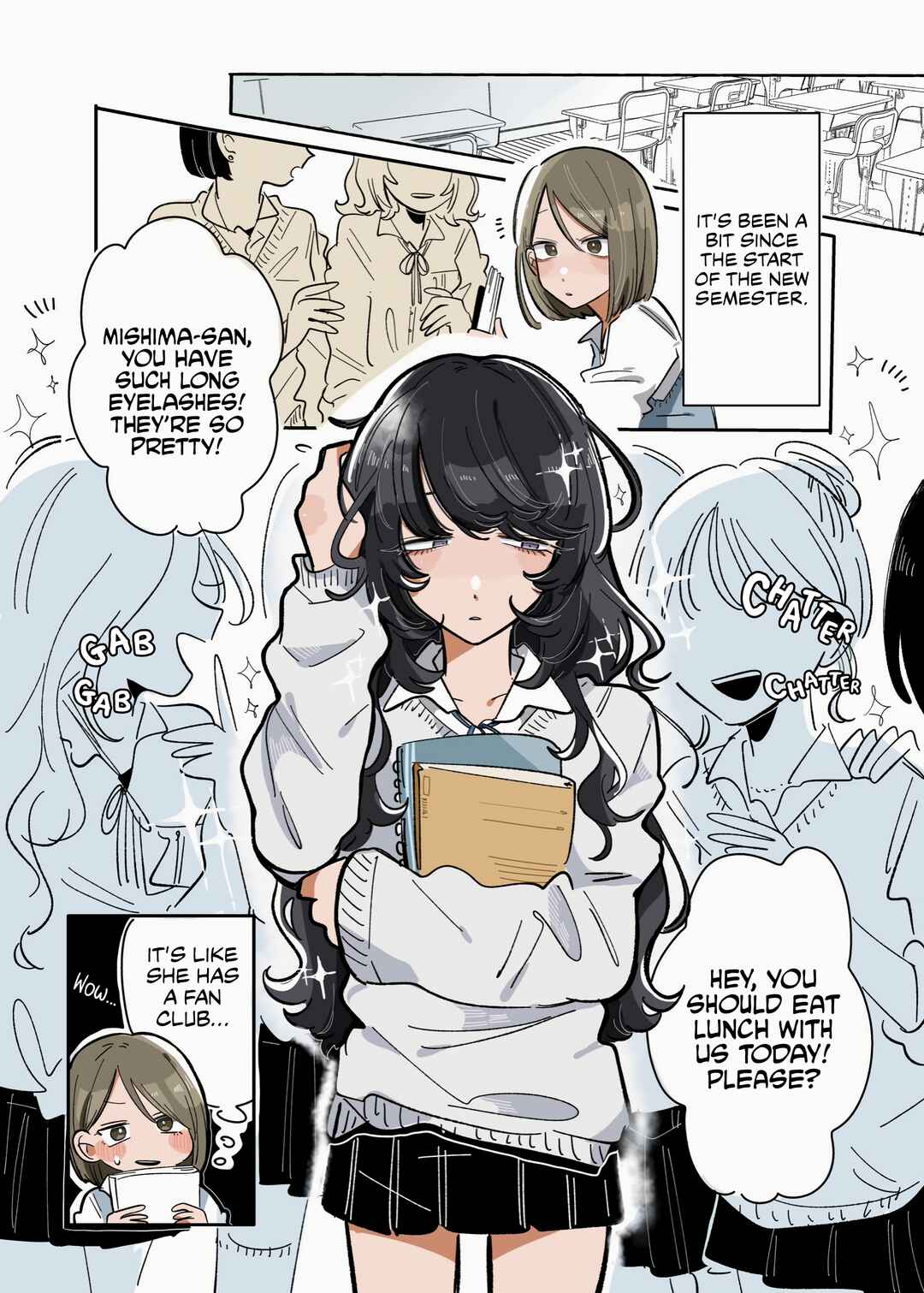 My New Friend Wasn't What I Expected Chapter 12 - Page 1