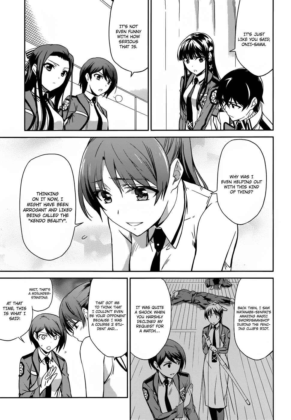 Mahouka Koukou no Rettousei - Nyuugaku-hen Chapter 20 - Page 15