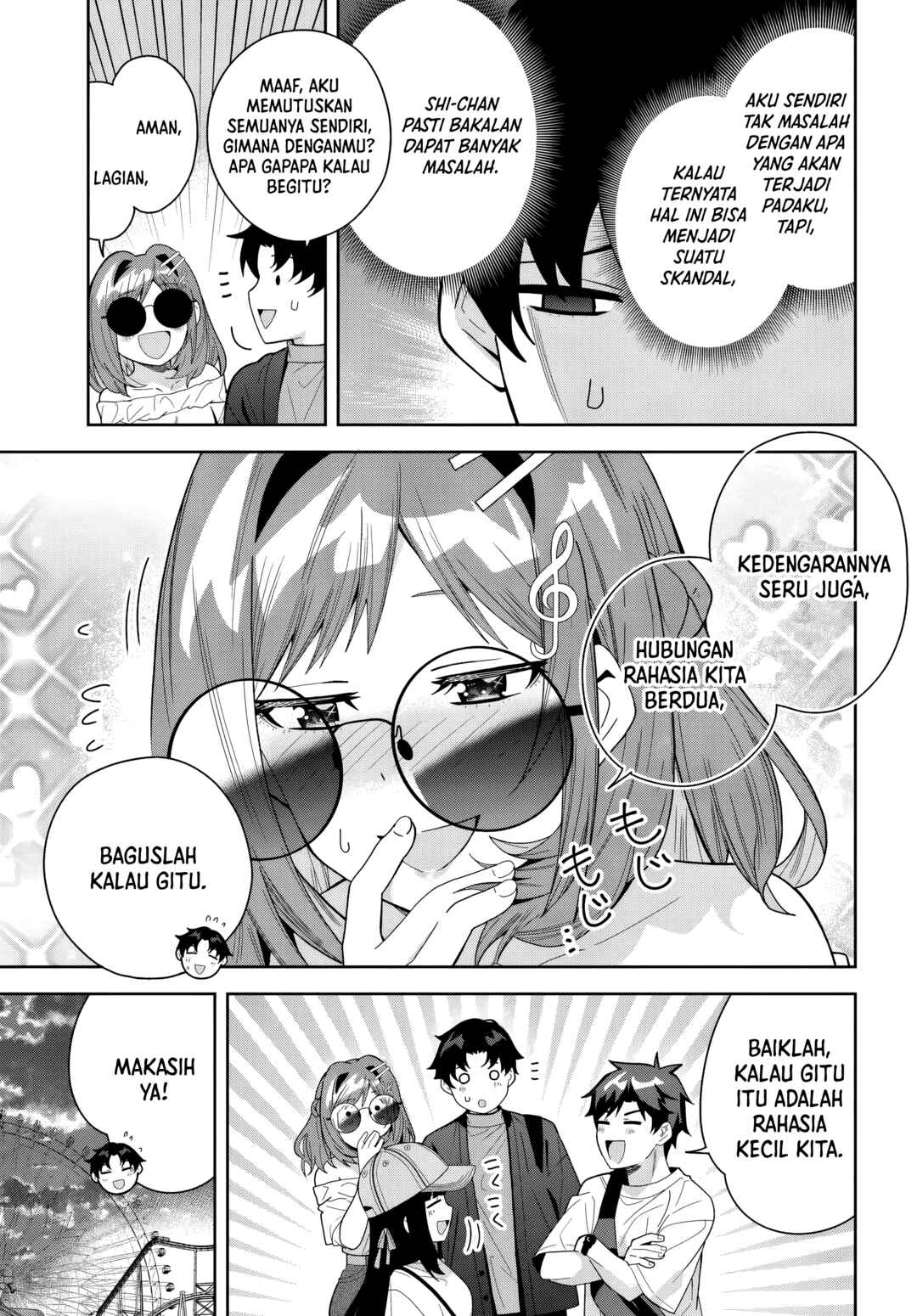 Classmate no Moto Idol ga, Tonikaku Kyodou Fushin nandesu. Chapter 22 - Page 28