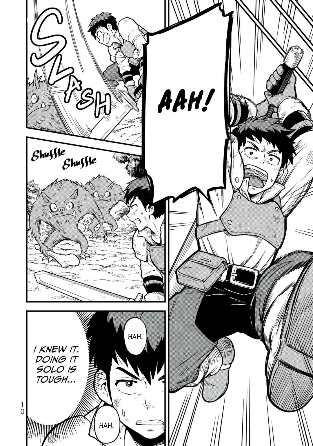 Hazure Skill Level Up no Sei de Party wo Tsuihou Sareta Shounen wa, Level wo Agete Butsuri de Naguru Chapter 1 - Page 12
