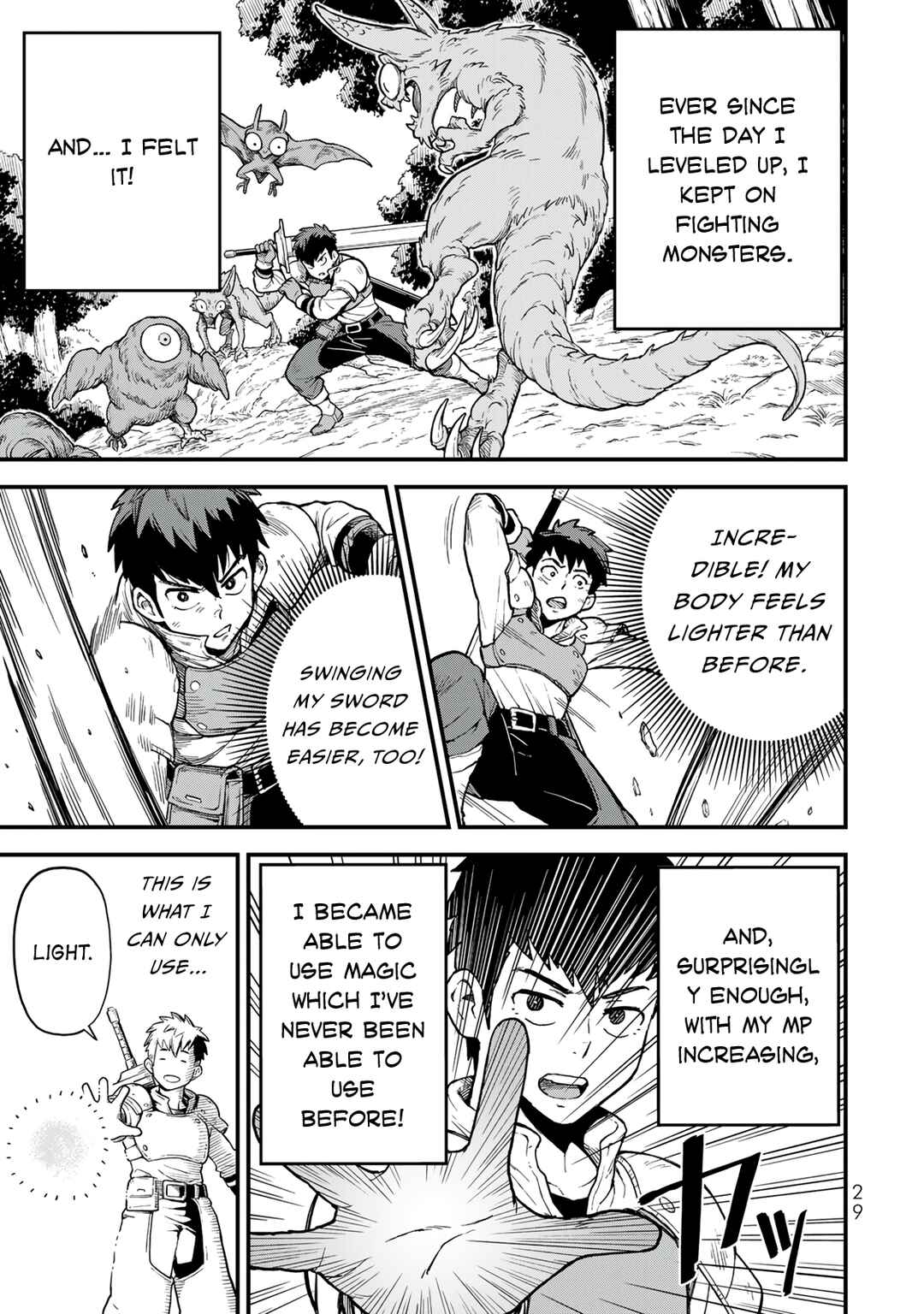 Hazure Skill Level Up no Sei de Party wo Tsuihou Sareta Shounen wa, Level wo Agete Butsuri de Naguru Chapter 1 - Page 30