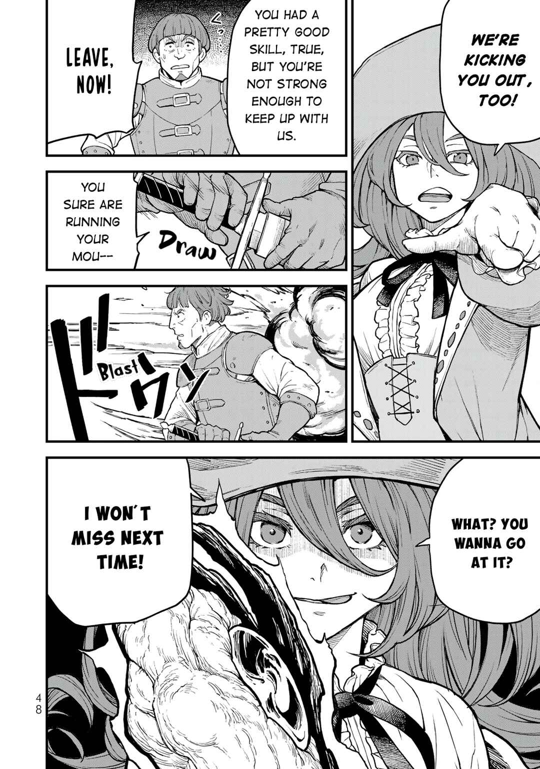 Hazure Skill Level Up no Sei de Party wo Tsuihou Sareta Shounen wa, Level wo Agete Butsuri de Naguru Chapter 1 - Page 49