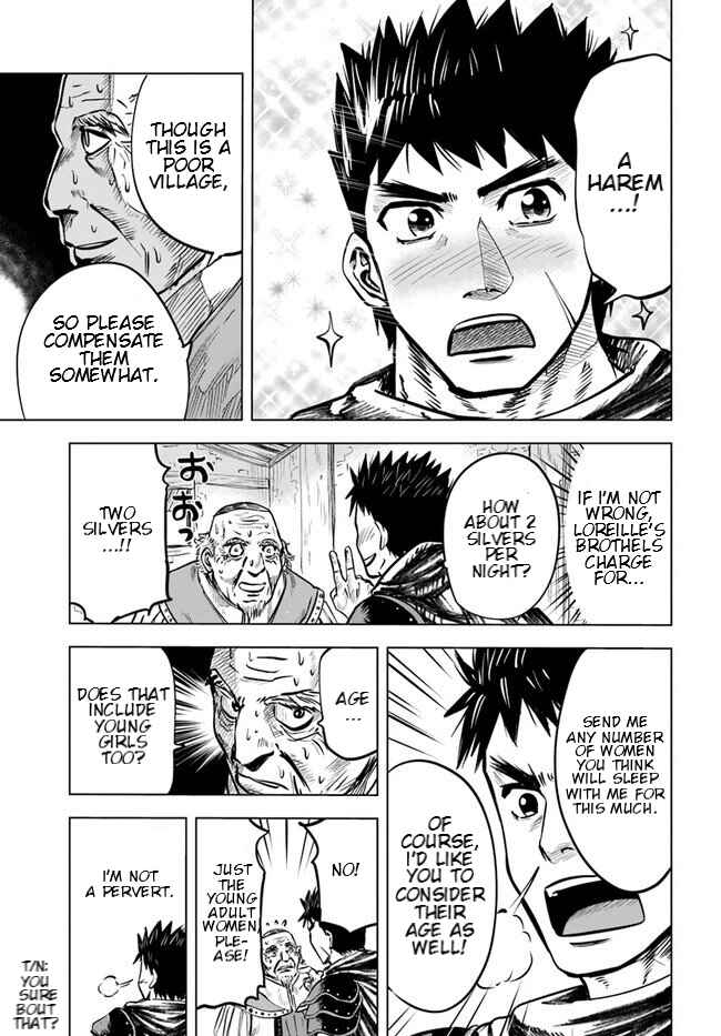 Oukoku e Tsuzuku Michi - Dorei Kenshi no Nariagari Harem Life Chapter 8.1 - Page 17
