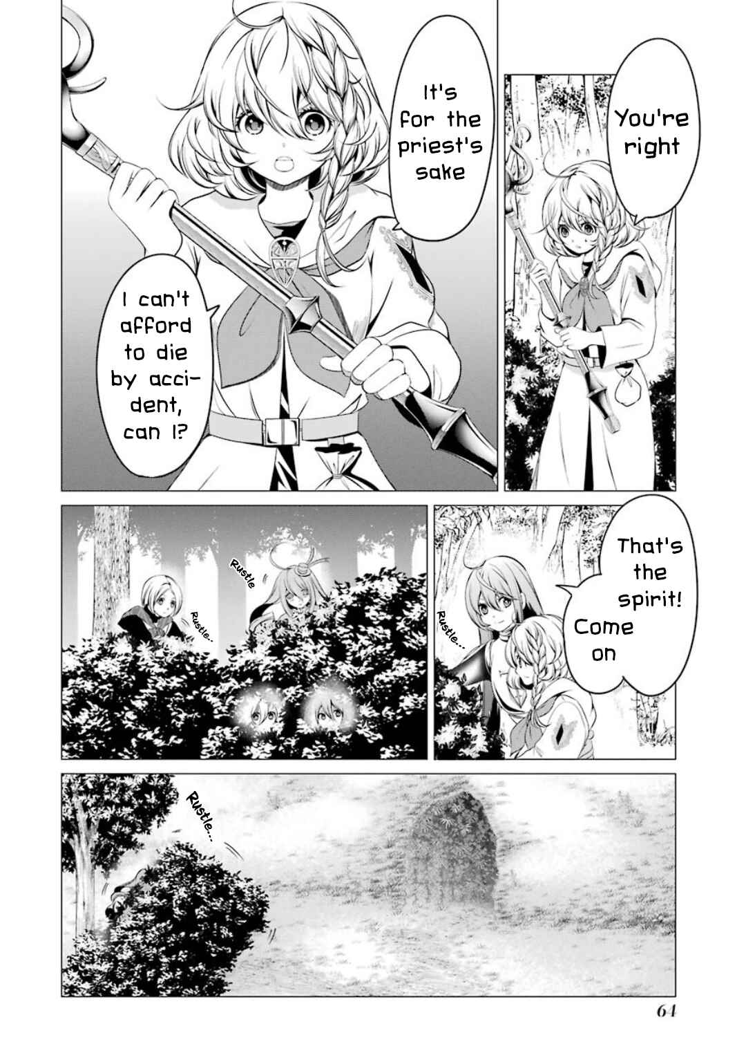 I'm Working at the Church as a Priest, but I Want to Be Cut Some Slack from the Mutilated Bodies of the Heroes that Keep Getting Sent to Me Chapter 5 - Page 16