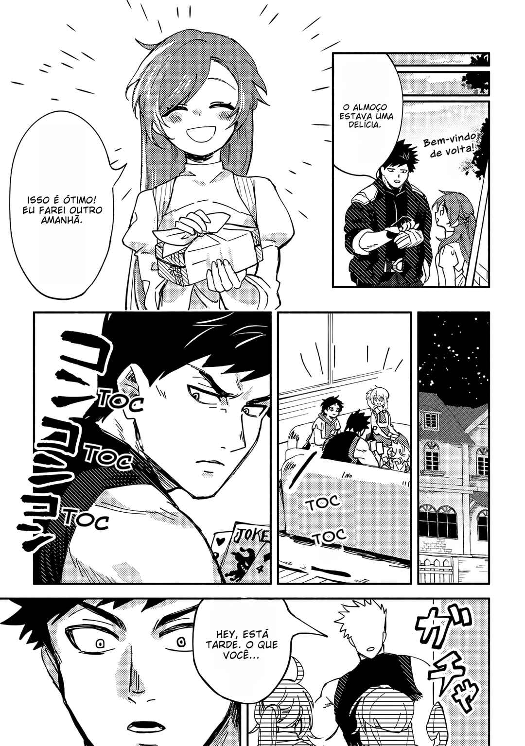 Akunin-zura Shita B-kyuu Boukensha: Shujinkou to Sono Osananajimi-tachi no Papa ni Naru Chapter 4.2 - Page 10