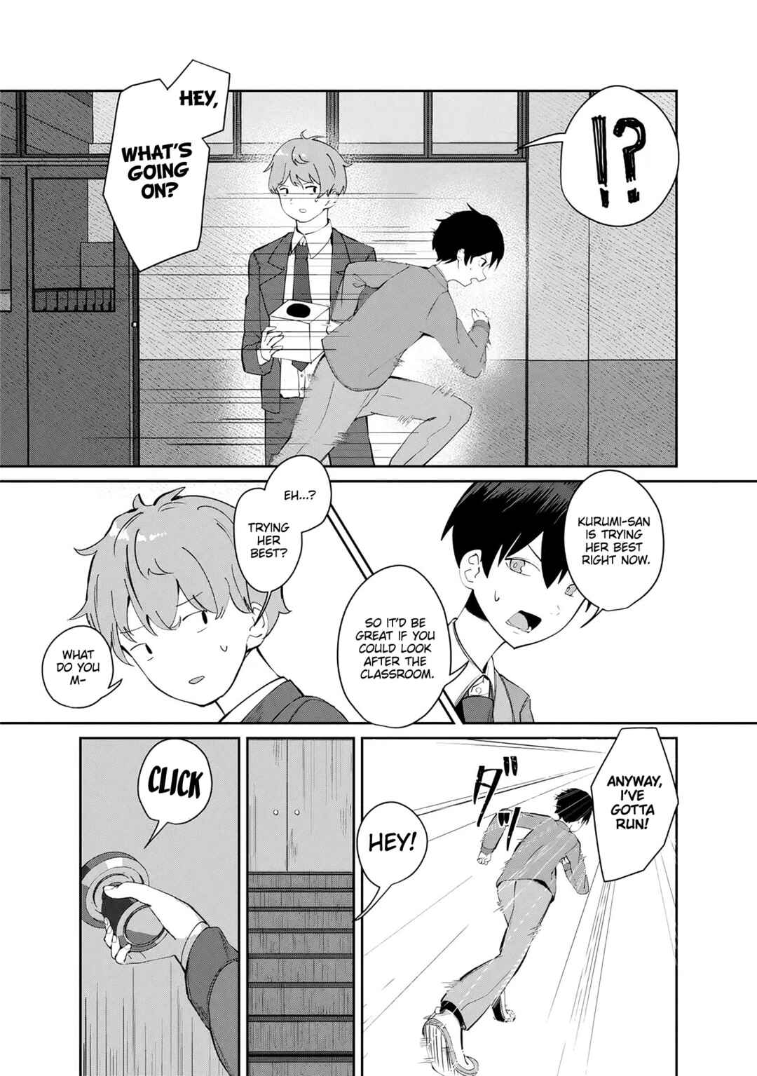 Tobioriru Chokuzen no Doukyuusei ni "Sekkusu Shiyou!" to Teianshite Mita. Chapter 6.1 - Page 3