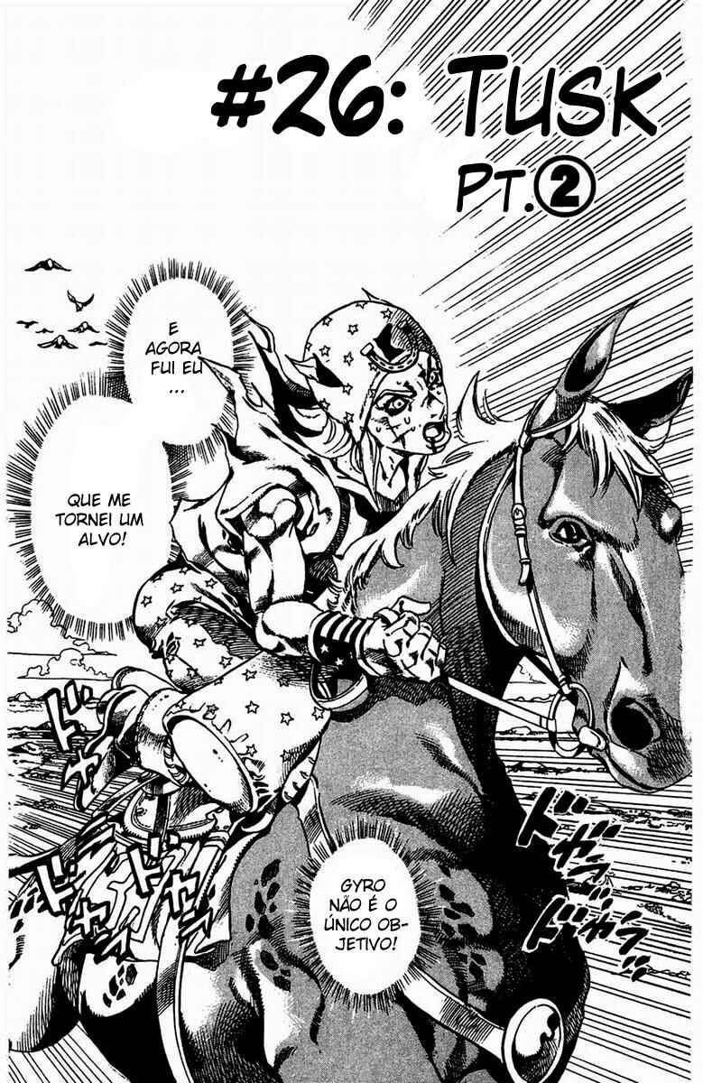 JoJo no Kimyou na Bouken: Part 7 - Steel Ball Run Chapter 26 - Page 1