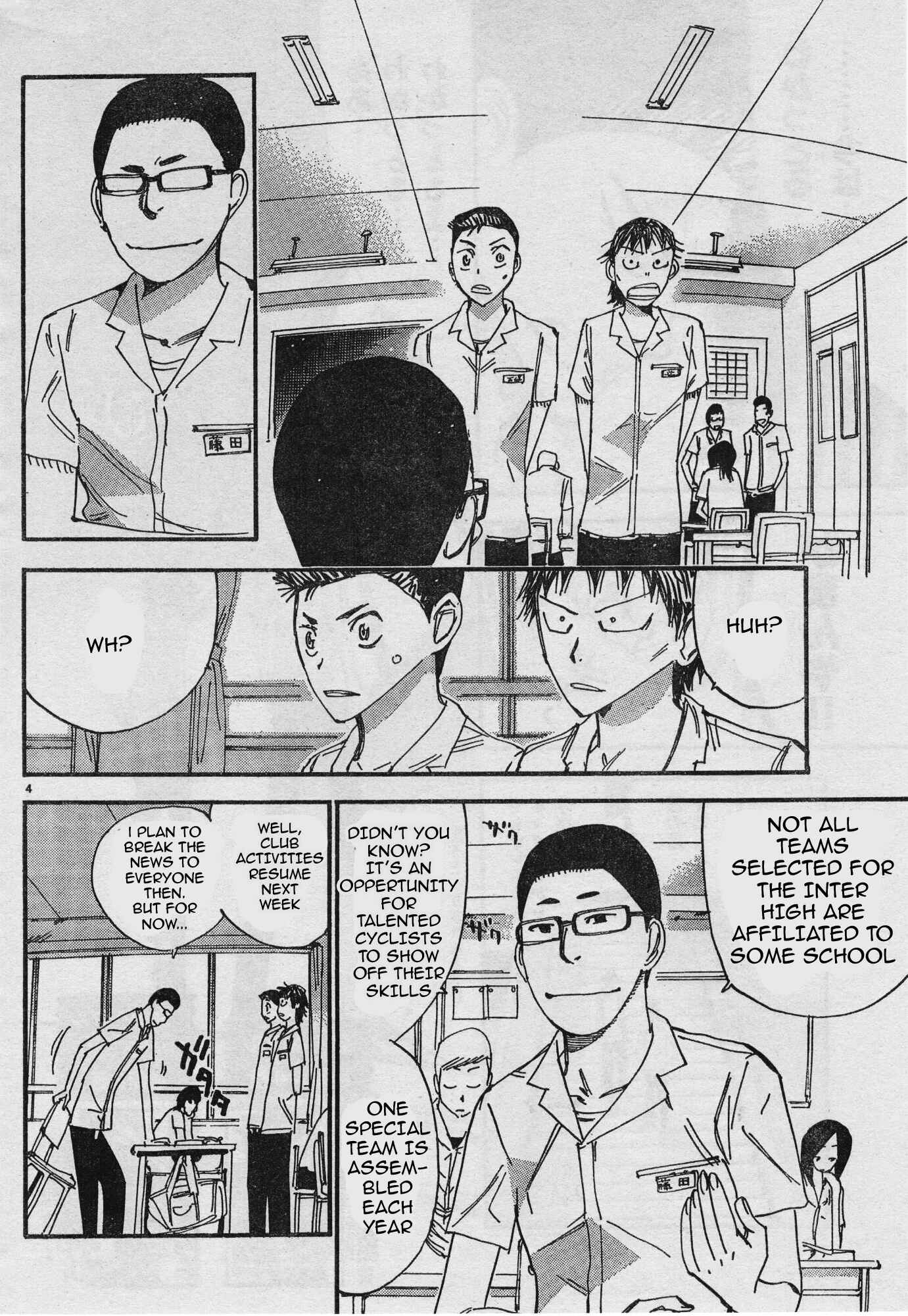 Yowamushi Pedal - Spare Bike Chapter 35 - Page 4