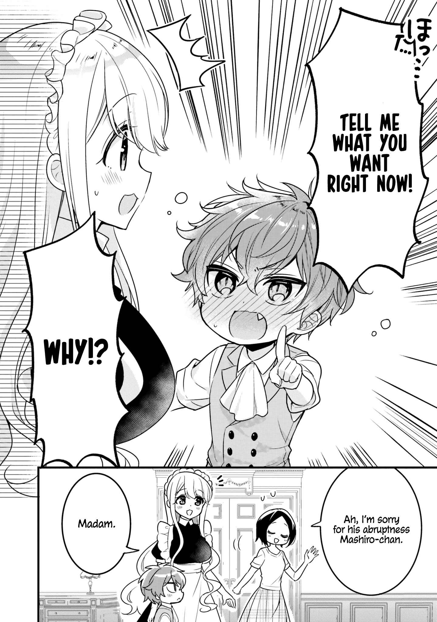 Tekito na Maid no Oneesan & Erasou de Ichizu na Botchan Chapter 17 - Page 2