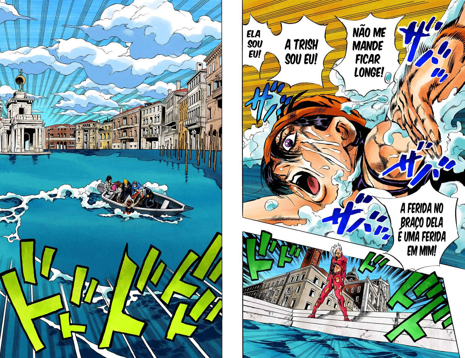 JoJo no Kimyou na Bouken: Part 5 - Ougon no Kaze Color-ban Chapter 84 - Page 10