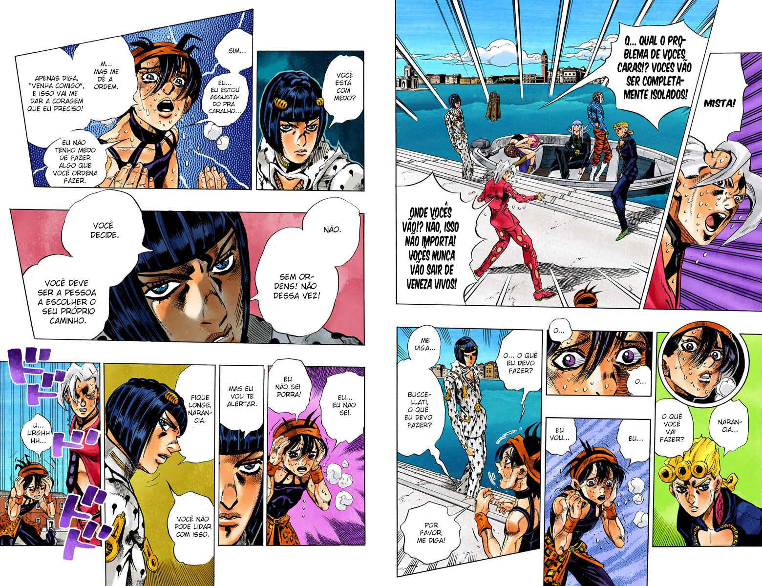 JoJo no Kimyou na Bouken: Part 5 - Ougon no Kaze Color-ban Chapter 84 - Page 6