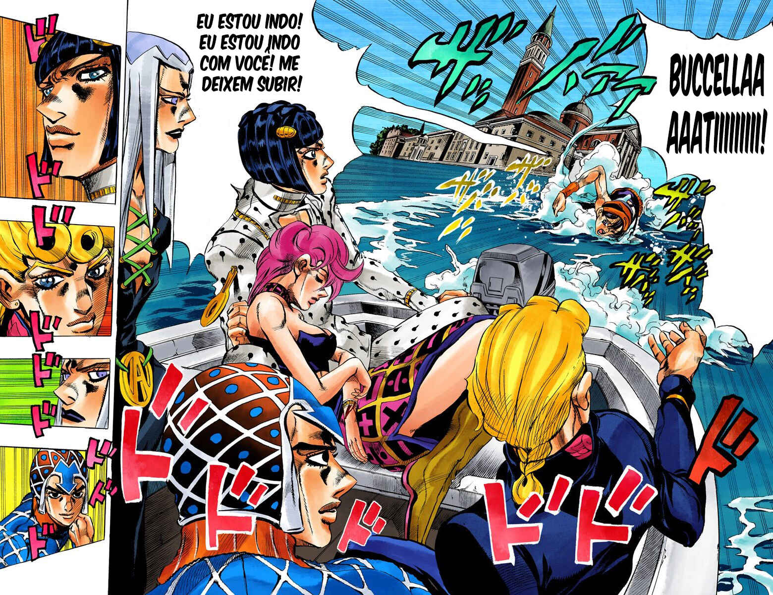 JoJo no Kimyou na Bouken: Part 5 - Ougon no Kaze Color-ban Chapter 84 - Page 9