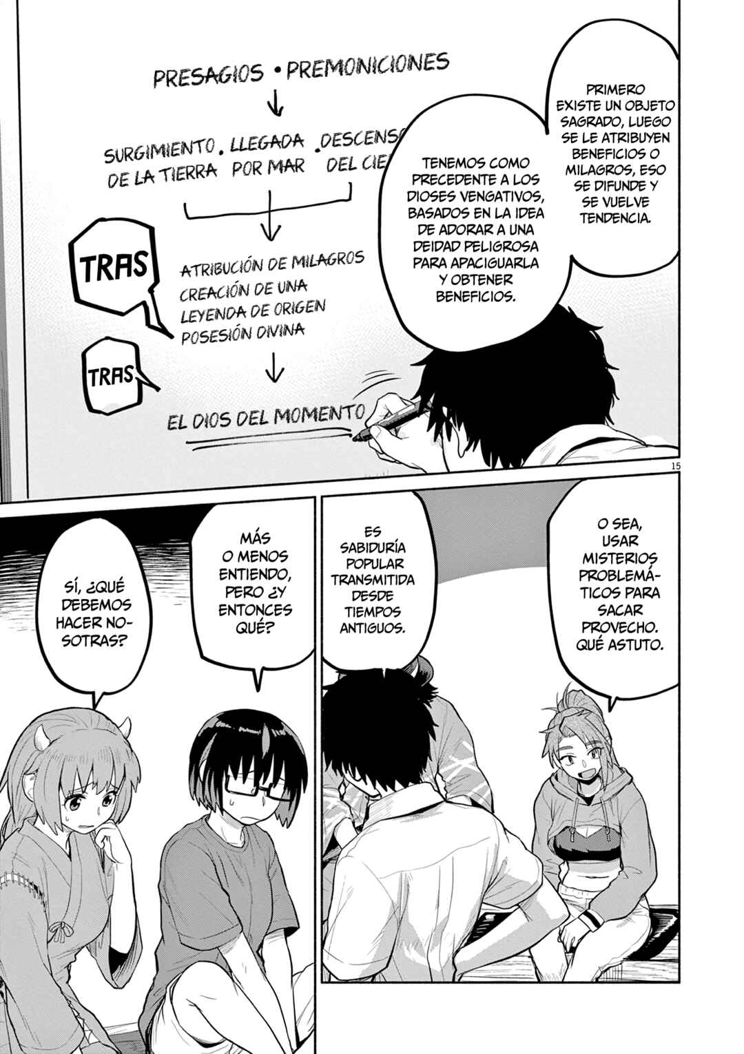 Kaii to Otome to Kamikakushi Chapter 78 - Page 19