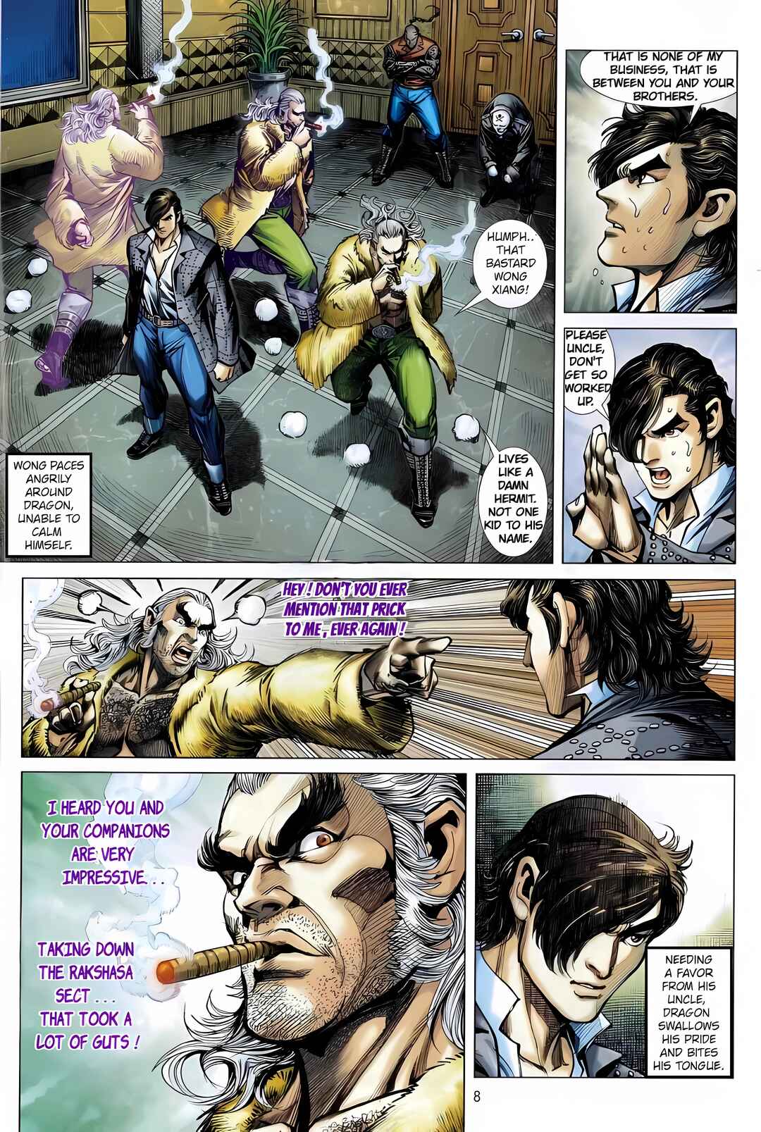 Jīn Zhù Lóng Hǔ Mén Chapter 12 - Page 8