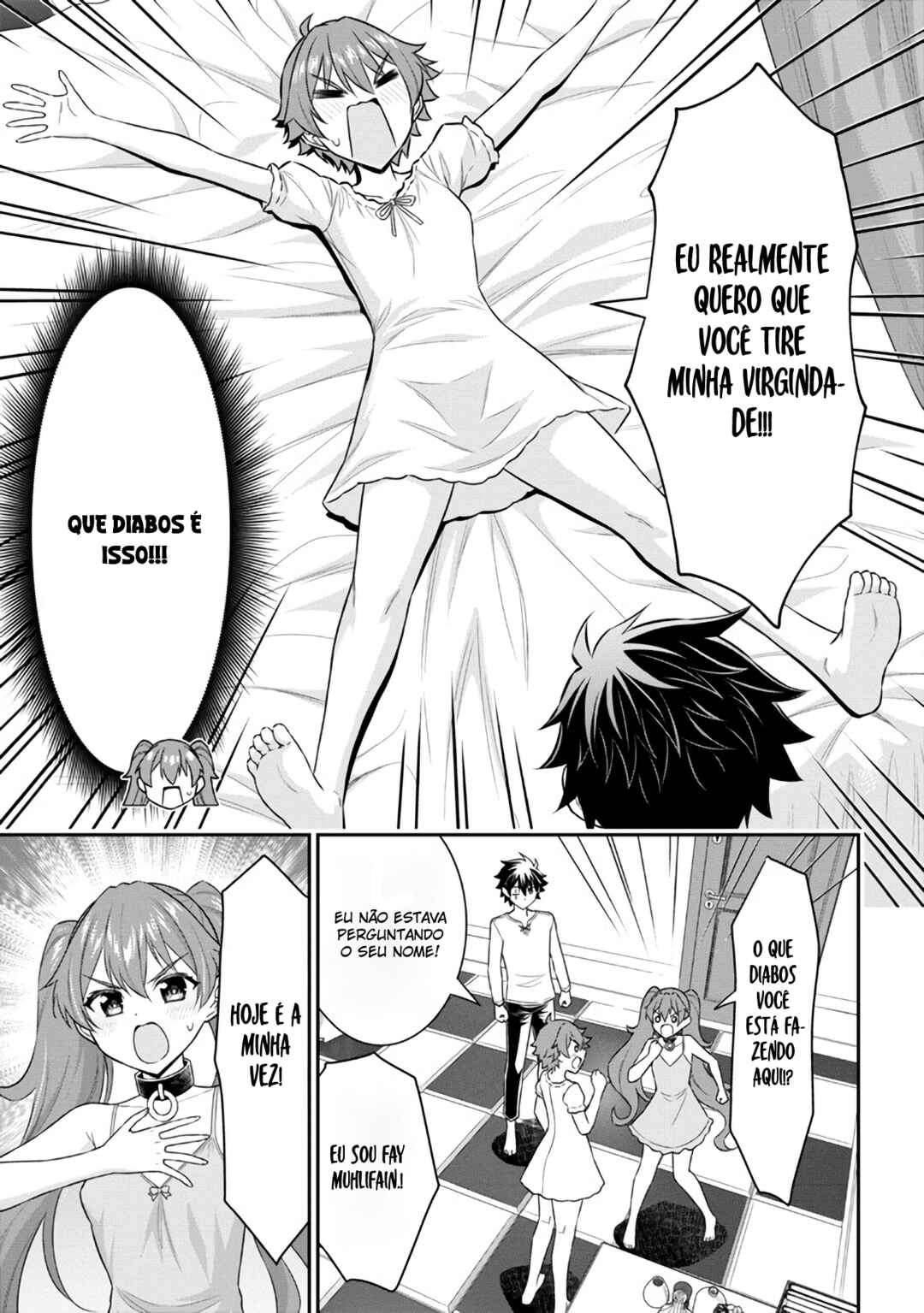 Kuro no Senki II - Isekai Teni Shita Boku ga Saikyou na no wa Bed no Ue dake no You desu Chapter 2.2 - Page 1