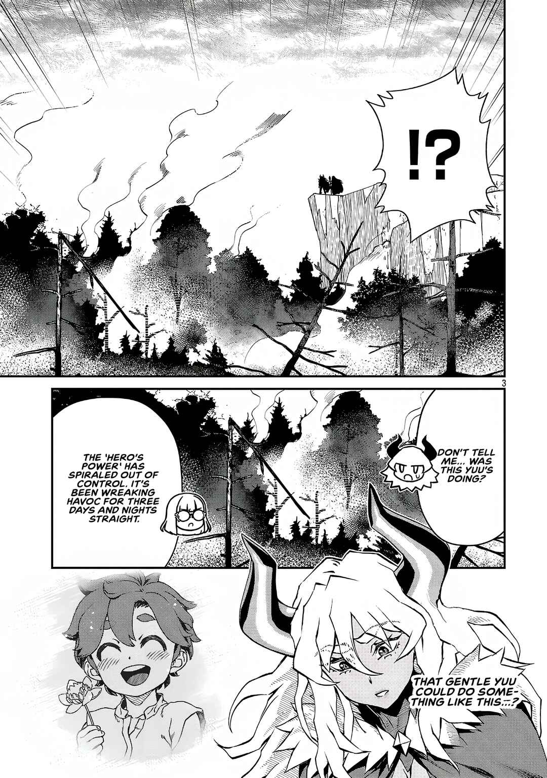 Onnamaou-sama wa Yuusha-kun o Taosenai. Chapter 19.1 - Page 3
