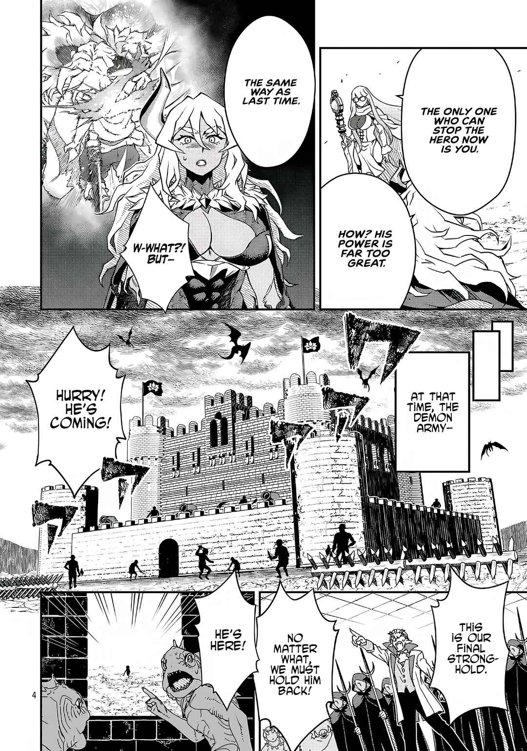 Onnamaou-sama wa Yuusha-kun o Taosenai. Chapter 19.1 - Page 4