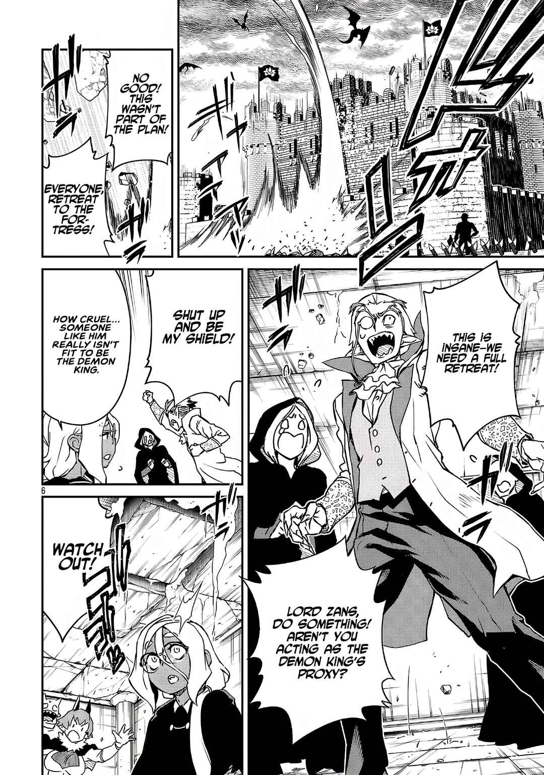 Onnamaou-sama wa Yuusha-kun o Taosenai. Chapter 19.1 - Page 6