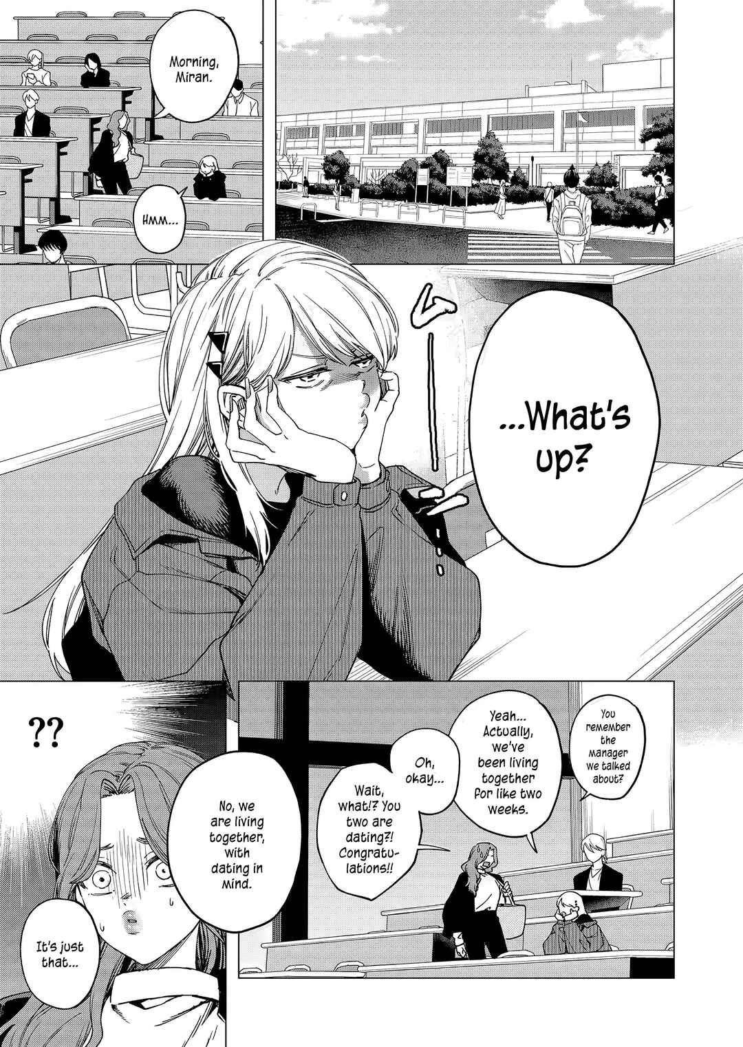 Shokuba no Onnanoko ni Toushi Suru Hanashi Chapter 26 - Page 2