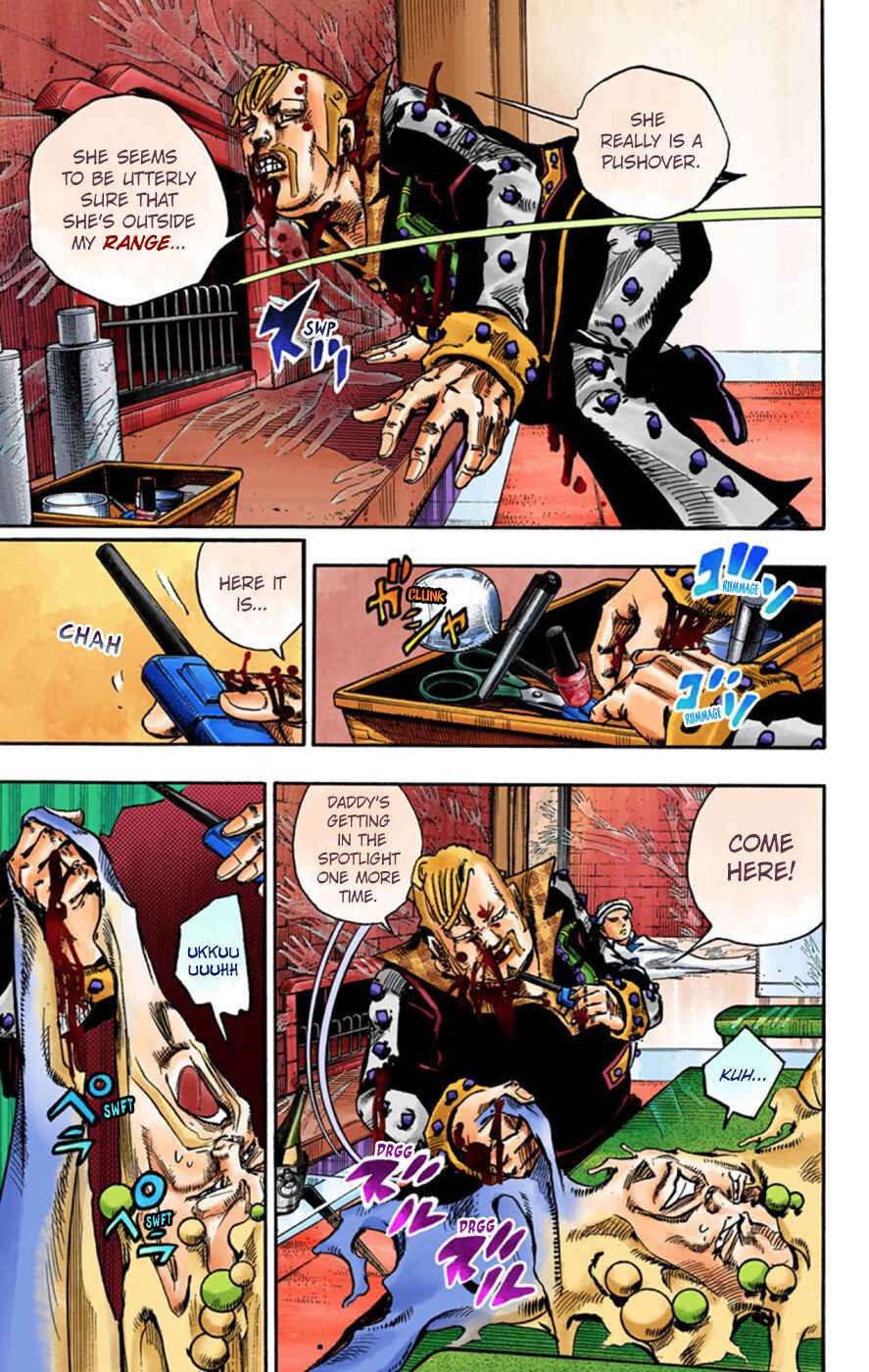 JoJo no Kimyou na Bouken: Part 8 - JoJolion Color-ban Chapter 55 - Page 13