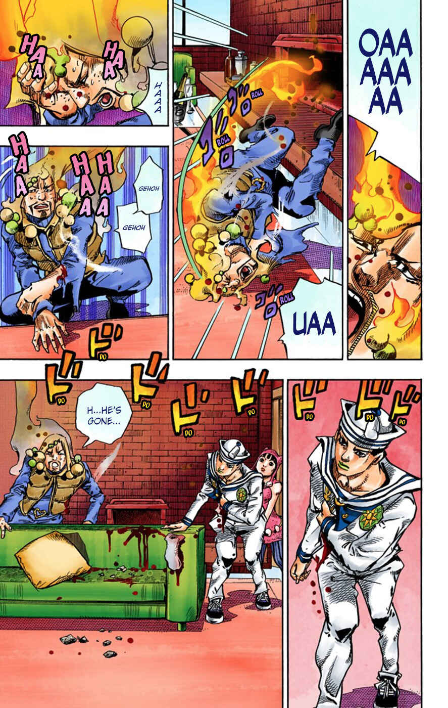 JoJo no Kimyou na Bouken: Part 8 - JoJolion Color-ban Chapter 55 - Page 21