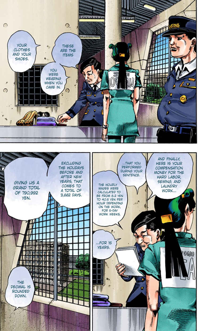 JoJo no Kimyou na Bouken: Part 8 - JoJolion Color-ban Chapter 55 - Page 32