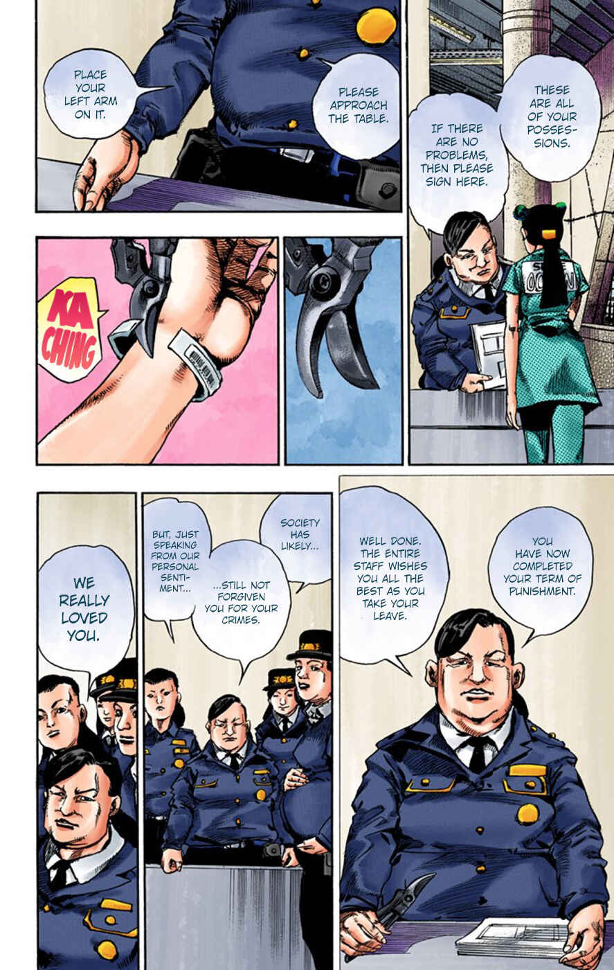 JoJo no Kimyou na Bouken: Part 8 - JoJolion Color-ban Chapter 55 - Page 33