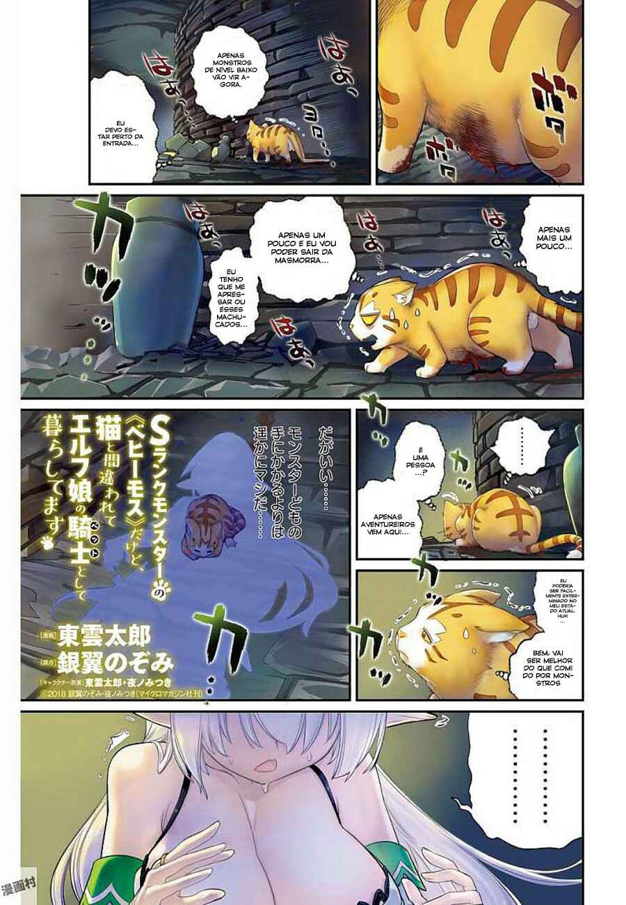 S-Rank Monster no "Behemoth" dakedo, Neko to Machigawarete Elf Musume no Pet to Shite Kurashitemasu Chapter 1 - Page 2