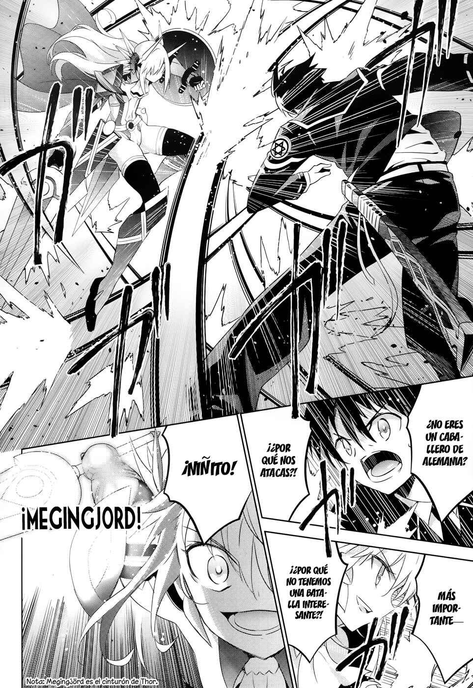 Magika no Kenshi to Shoukan Maou Chapter 21 - Page 13