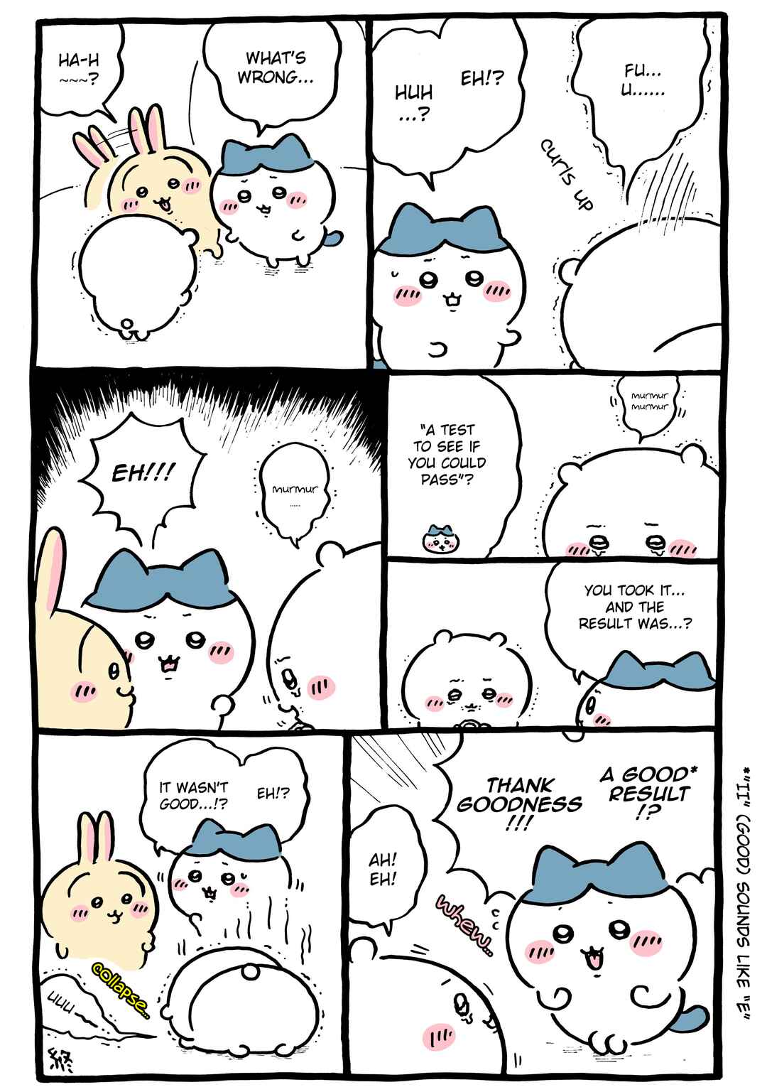 Chiikawa: Nanka Chiisakute Kawaii Yatsu (Webcomic Pages) Chapter 1024 - Page 1