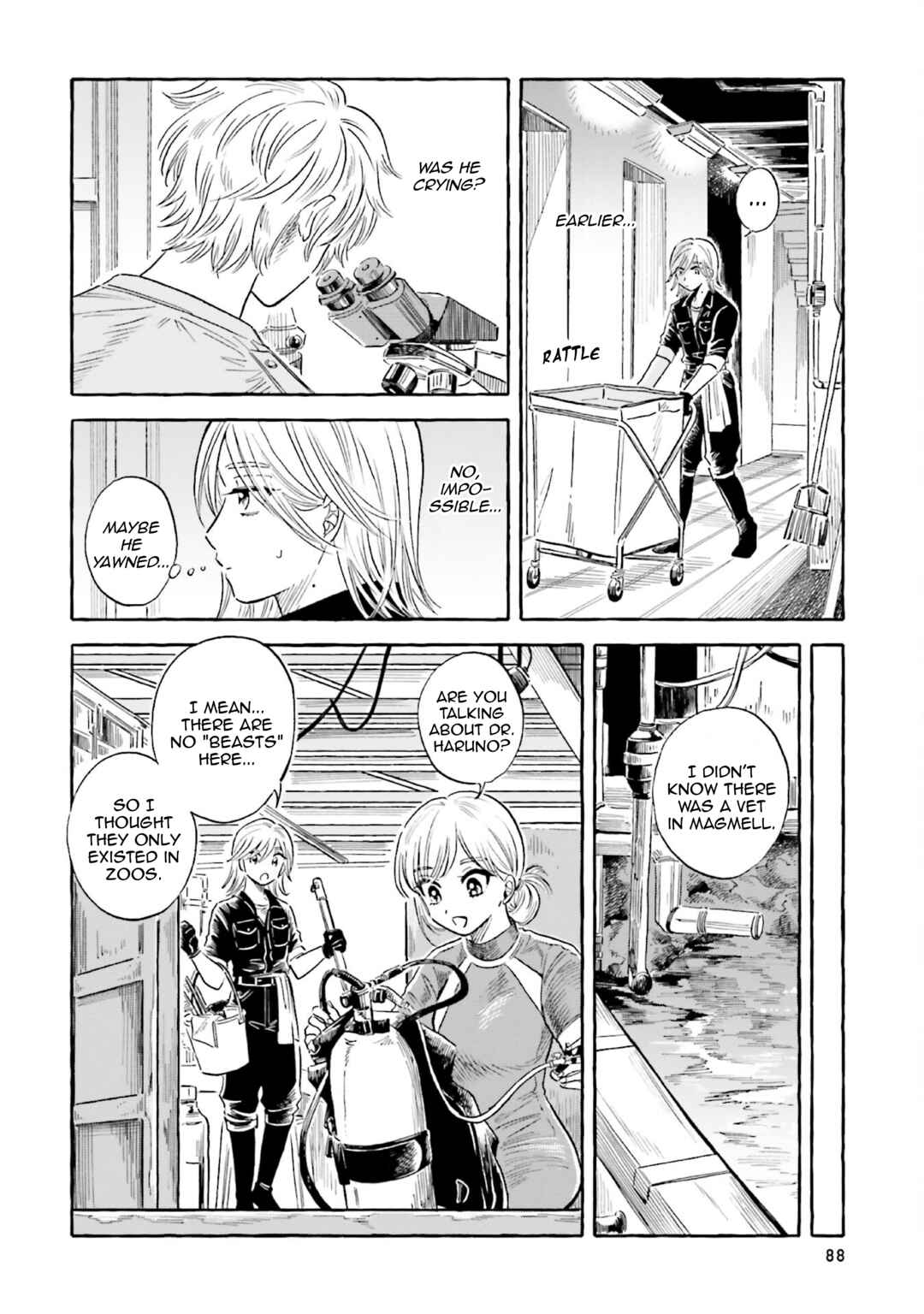 Magmell Shinkai Suizokukan Chapter 34 - Page 6