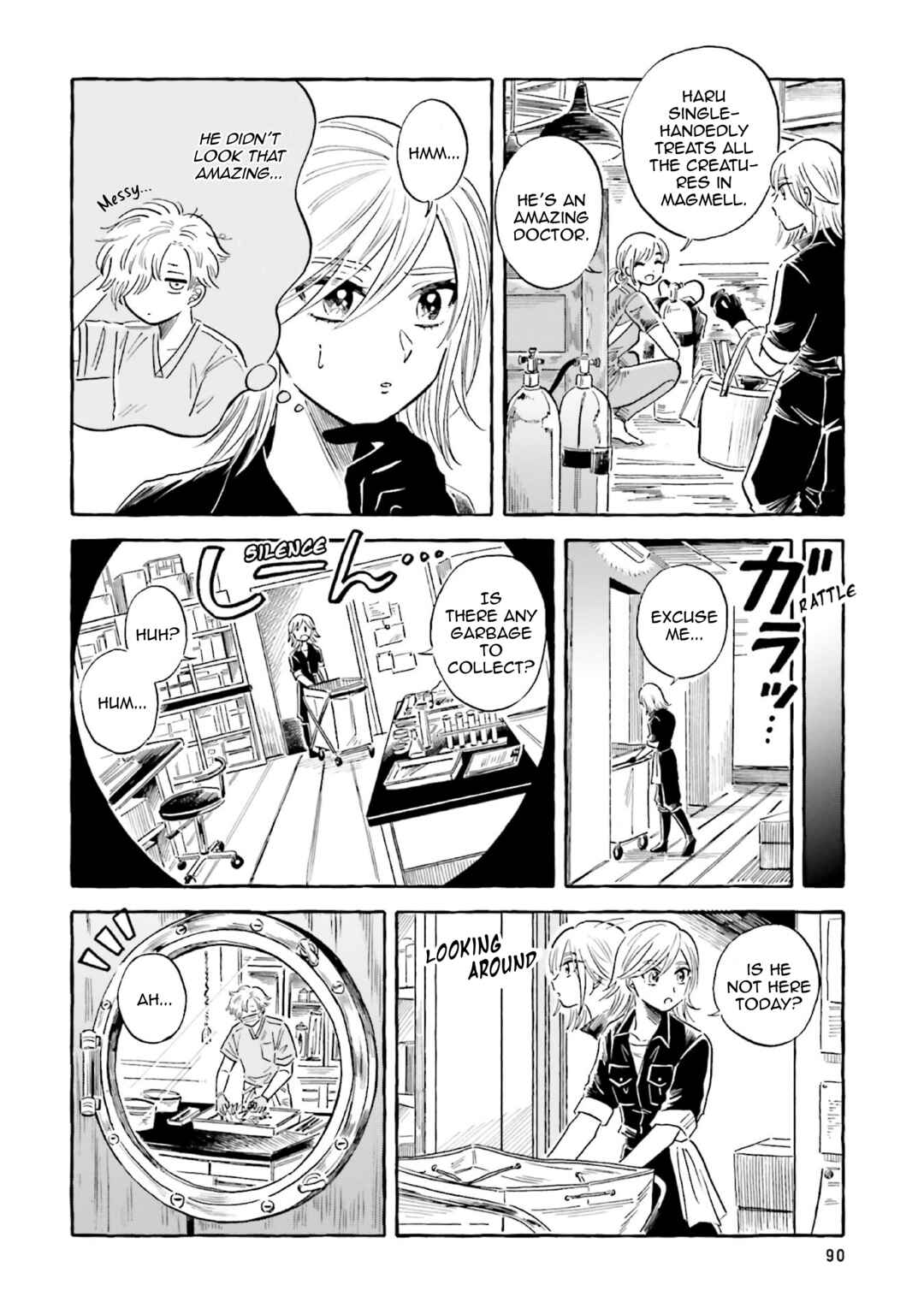 Magmell Shinkai Suizokukan Chapter 34 - Page 8