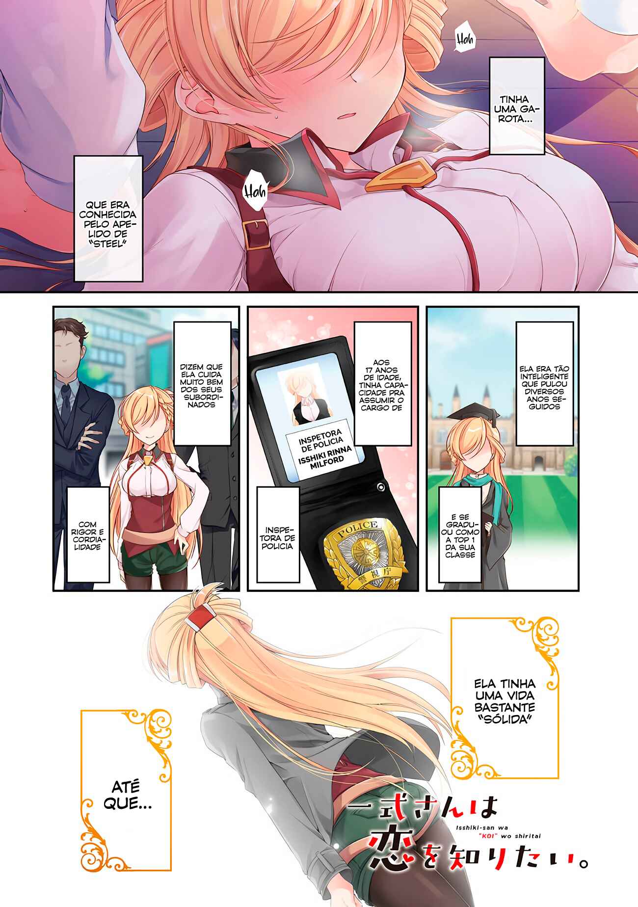 Isshiki-san wa Koi wo Shiritai. Chapter 1 - Page 2