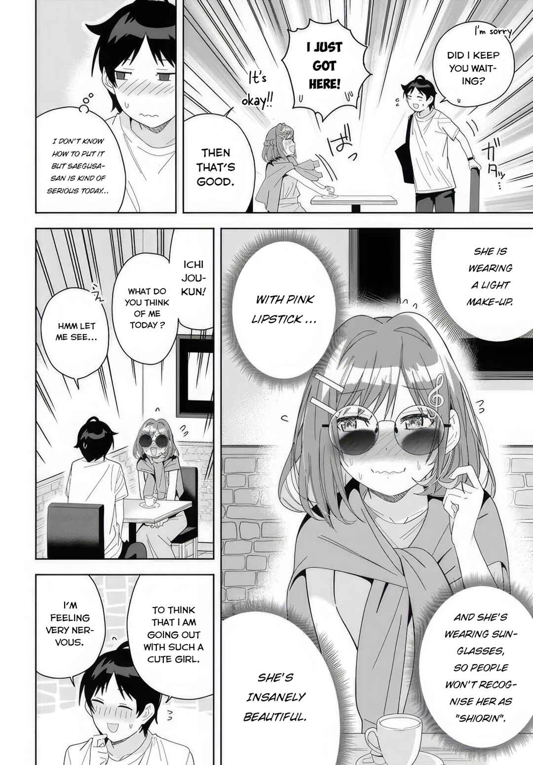 Classmate no Moto Idol ga, Tonikaku Kyodou Fushin nandesu. Chapter 6 - Page 4