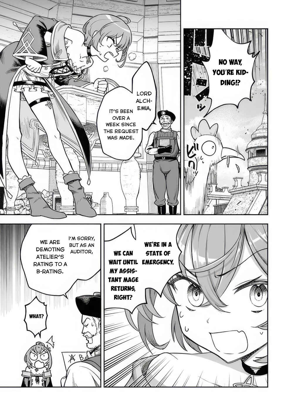 Ore Igai Dare mo Saishu Dekinai Sozai na no ni "Sozai Saishuritsu ga Hikui" to Pawahara suru Osananajimi Renkinjutsushi to Zetsuen shita Senzoku Madoushi, Henkyou no Machi de Slow Life wo Okuritai. Chapter 3 - Page 23