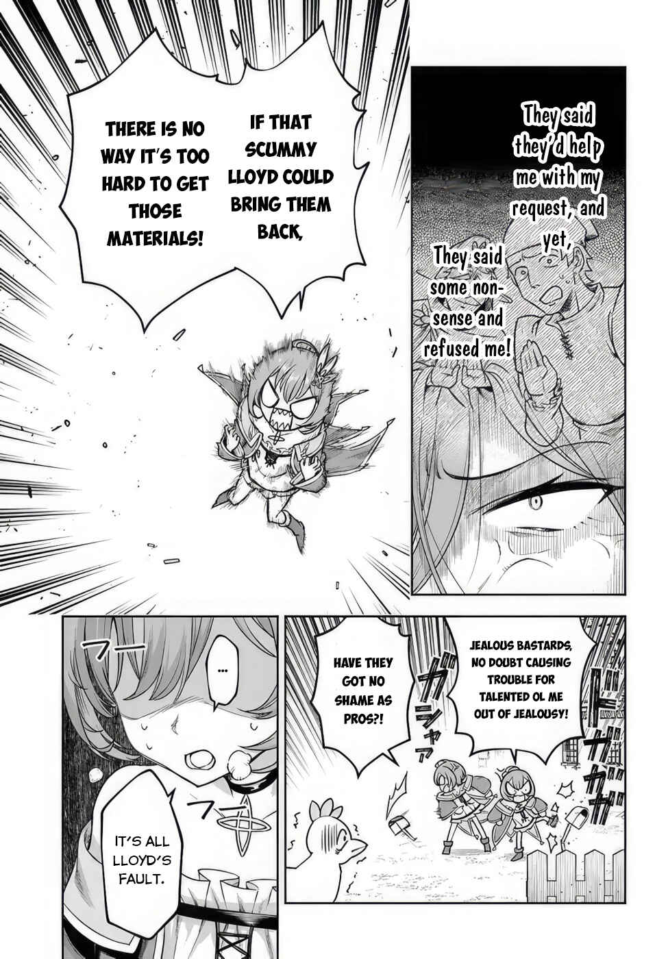 Ore Igai Dare mo Saishu Dekinai Sozai na no ni "Sozai Saishuritsu ga Hikui" to Pawahara suru Osananajimi Renkinjutsushi to Zetsuen shita Senzoku Madoushi, Henkyou no Machi de Slow Life wo Okuritai. Chapter 3 - Page 25