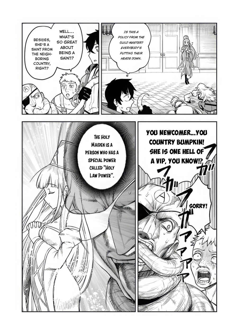 Ore Igai Dare mo Saishu Dekinai Sozai na no ni "Sozai Saishuritsu ga Hikui" to Pawahara suru Osananajimi Renkinjutsushi to Zetsuen shita Senzoku Madoushi, Henkyou no Machi de Slow Life wo Okuritai. Chapter 3 - Page 3