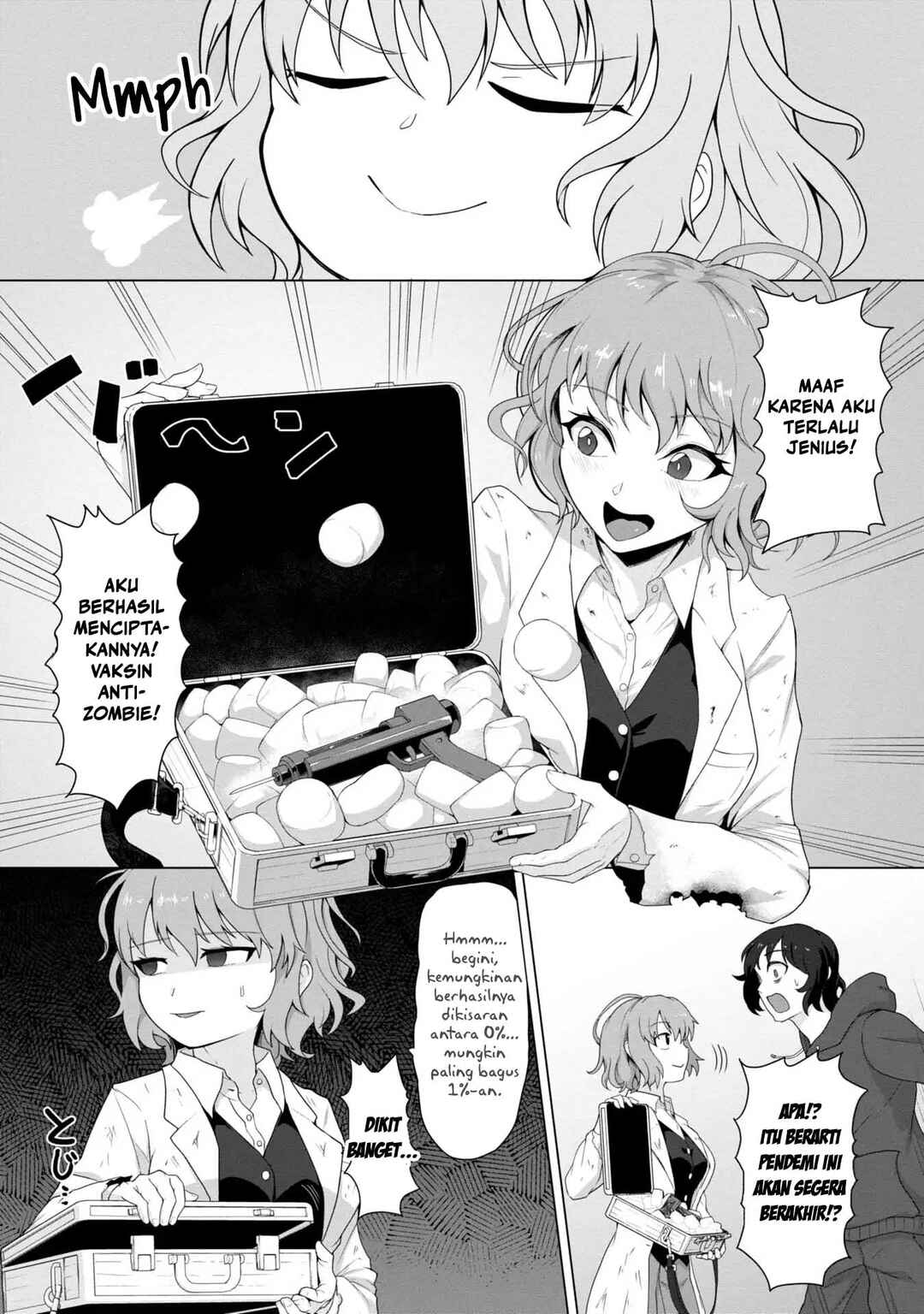 Ore no Vaccine dake ga Zombie shita Sekai wo Sukueru Chapter 1.1 - Page 14