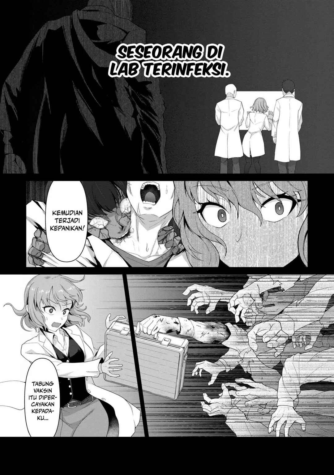 Ore no Vaccine dake ga Zombie shita Sekai wo Sukueru Chapter 1.1 - Page 17