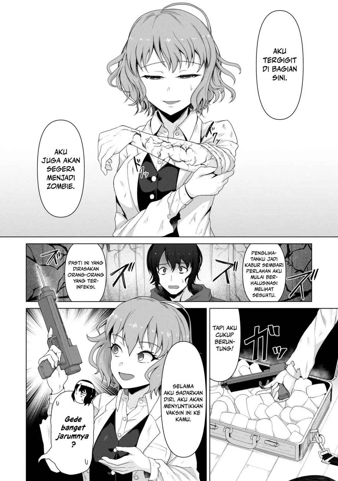 Ore no Vaccine dake ga Zombie shita Sekai wo Sukueru Chapter 1.1 - Page 20