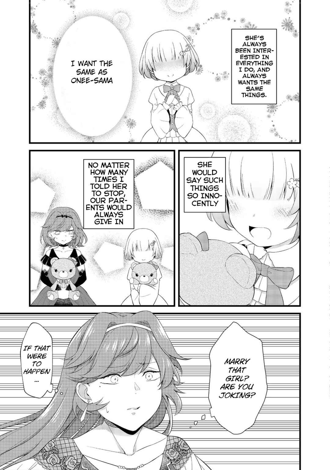 Saiai no Onee-sama ga Akuyaku Reijou datta no de, Kami ga Sadameta Scenario ni Aragaimasu Chapter 1 - Page 17