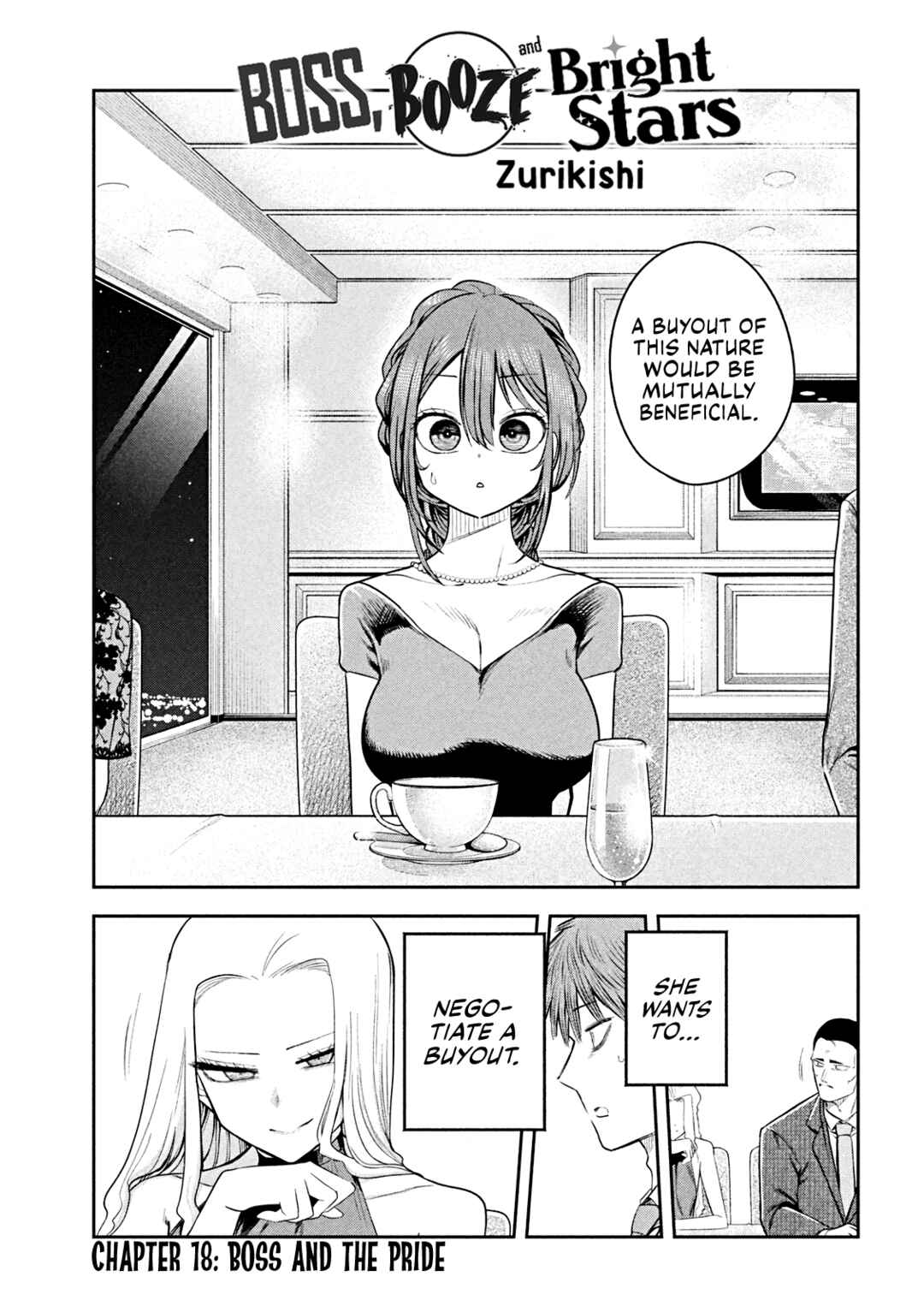 Shachou to Sake to Hoshi Chapter 18 - Page 1