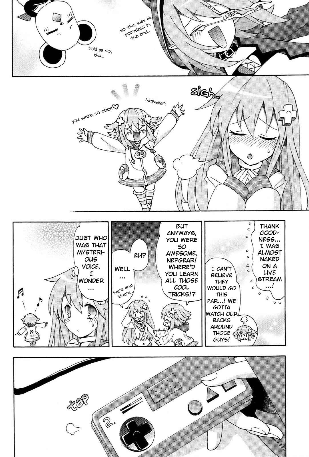 Choujigen Game Neptune - Megami Tsuushin Chapter 18 - Page 14
