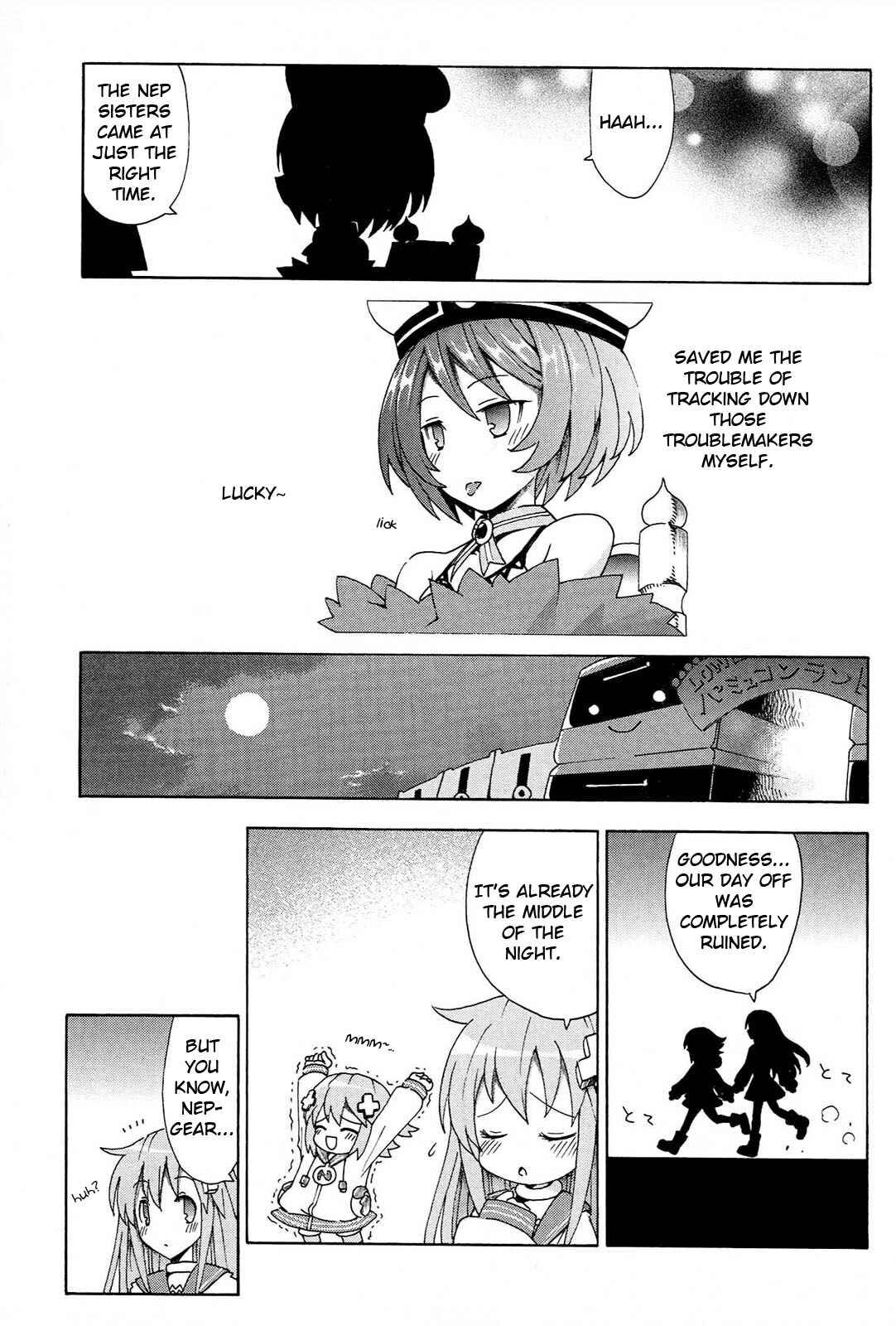Choujigen Game Neptune - Megami Tsuushin Chapter 18 - Page 15