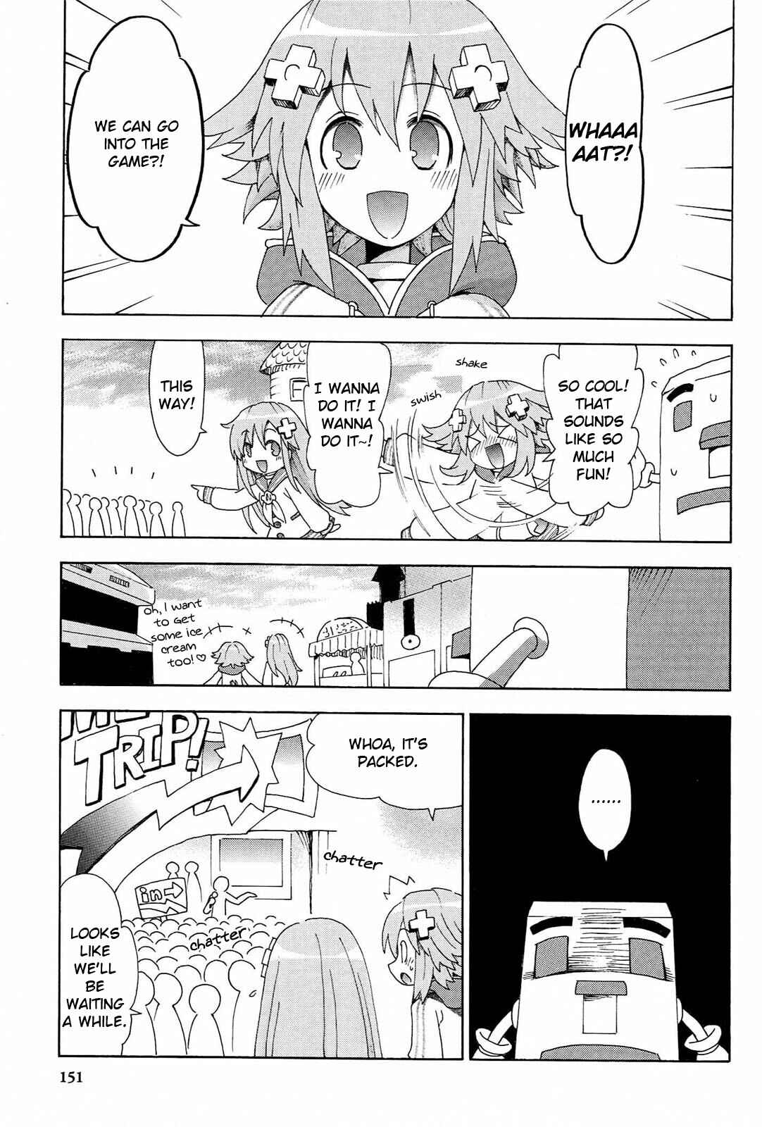 Choujigen Game Neptune - Megami Tsuushin Chapter 18 - Page 3