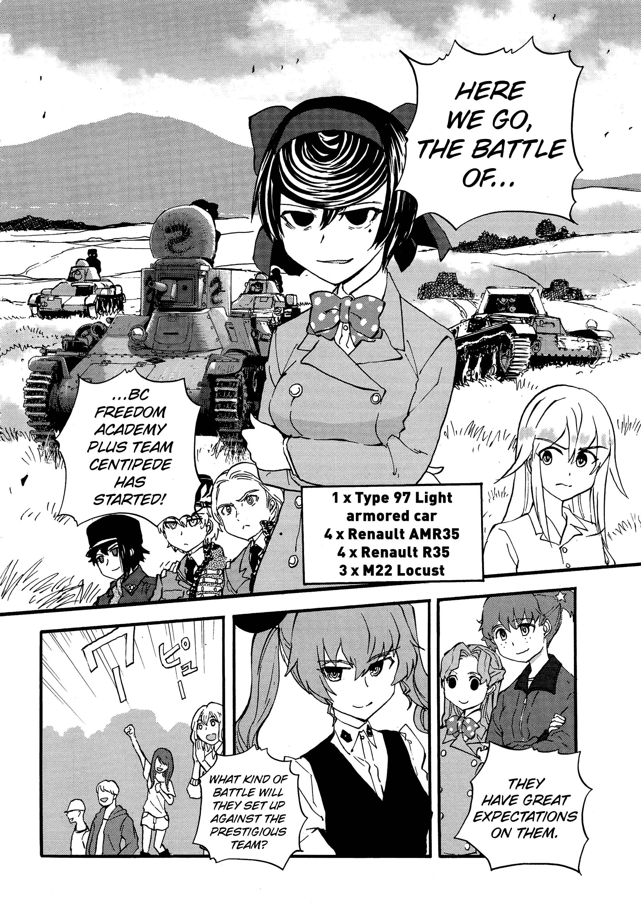 Girls und Panzer: Ribbon no Musha Chapter 17 - Page 15