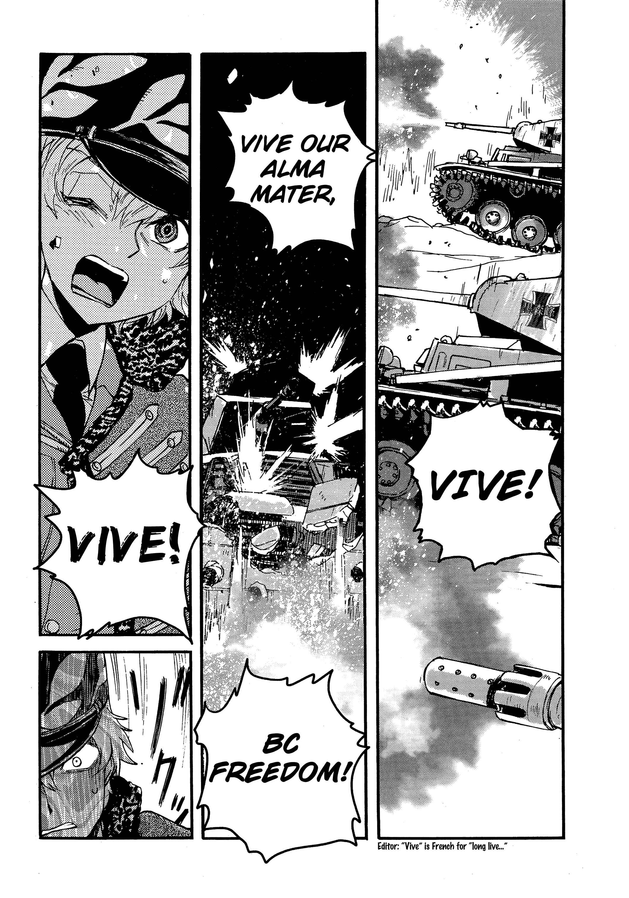 Girls und Panzer: Ribbon no Musha Chapter 17 - Page 35