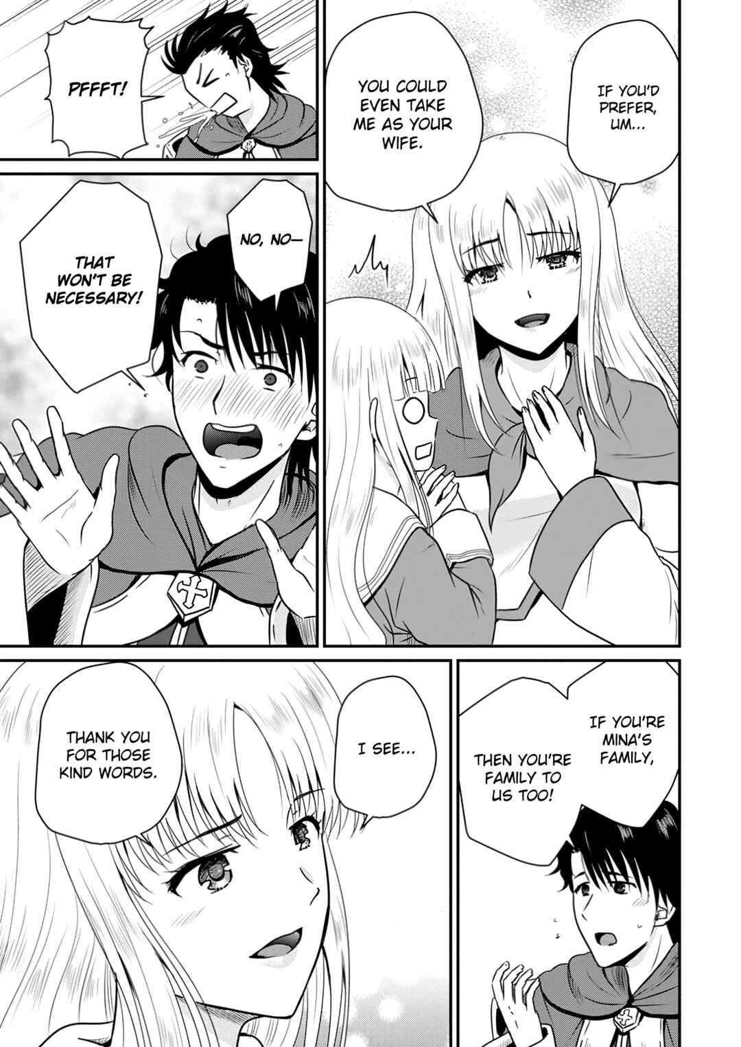 Ossan Teihen Chiyushi to Manamusume no Henkyou Life ~Chuunen Otoko ga Kaifuku Skill ni Kakusei Shite, Eiyuu e Nariagaru~ Chapter 55 - Page 27