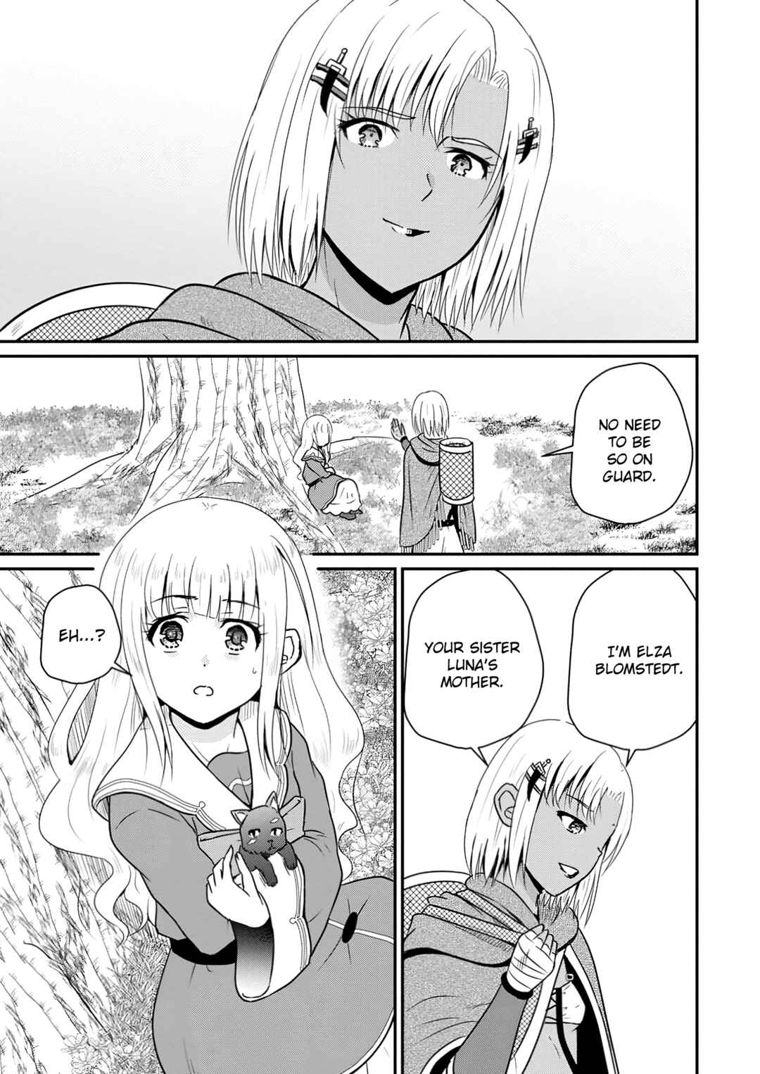 Ossan Teihen Chiyushi to Manamusume no Henkyou Life ~Chuunen Otoko ga Kaifuku Skill ni Kakusei Shite, Eiyuu e Nariagaru~ Chapter 55 - Page 3